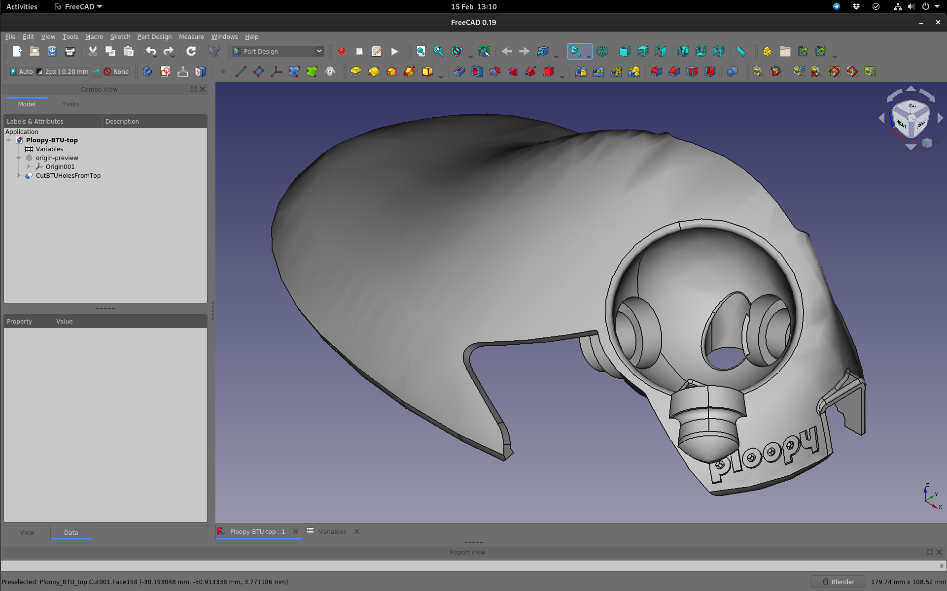 FreeCAD screenshot of version 4